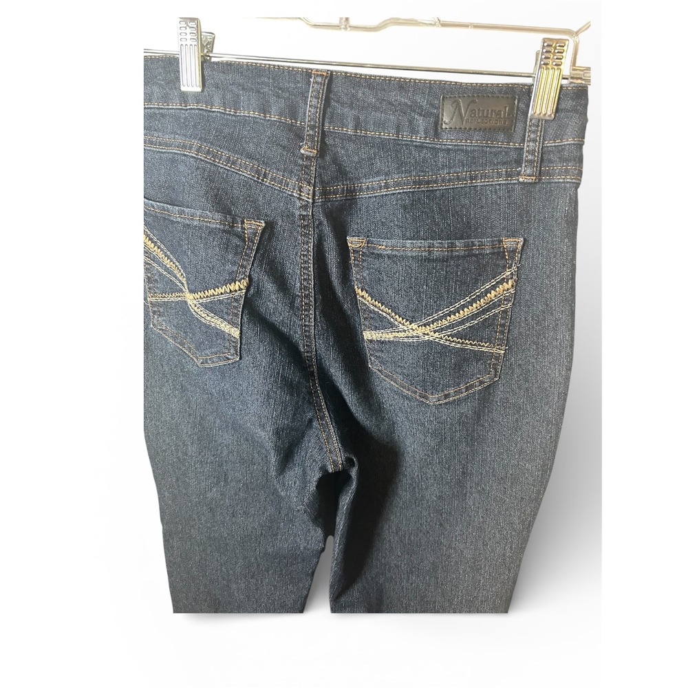 Natural Reflections Womens Dark Wash Skinny Jeans Size 6A Blue Denim Pants - Picture 4 of 7